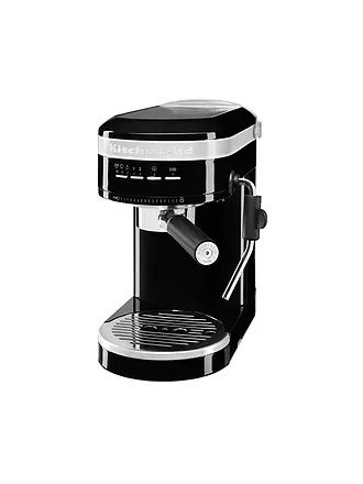 KITCHENAID | Espressomaschine Artisan 5KES6503MS Medaillonsilber | schwarz