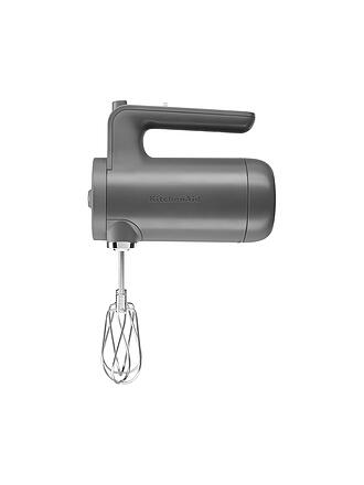 KITCHENAID | Kabelloser Handmixer 5KHMB732EBM Matt Schwarz | grau