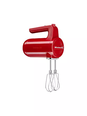 KITCHENAID | Kabelloser Handmixer 5KHMB732EER Empire Rot | creme