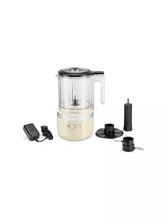 KITCHENAID | Kabelloser Zerkleinerer 5KFCB519EDG Dunkelgrau | creme