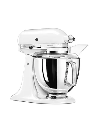 KITCHENAID | Küchenmaschine Artisan 175 4,8l 300 Watt 5KSM175PSEMY (Pastellgelb) | weiss