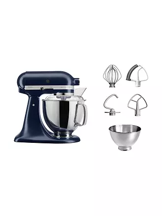 KITCHENAID | Küchenmaschine Artisan 175 4,8l 300 Watt 5KSM175PSEMY (Pastellgelb) | blau