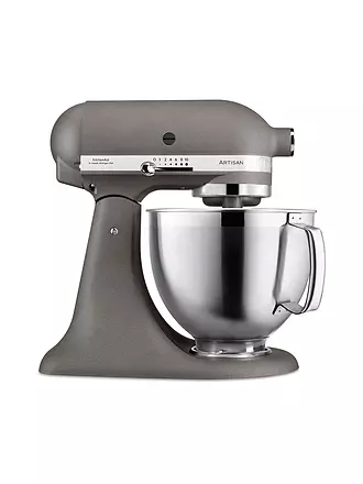 KITCHENAID | Küchenmaschine Artisan 185 4,8l 300 Watt 5KSM185PSEBK (Gusseisen Schwarz) | grau