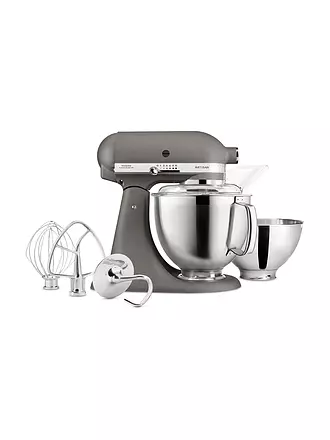 KITCHENAID | Küchenmaschine Artisan 185 4,8l 300 Watt 5KSM185PSEBK (Gusseisen Schwarz) | grau