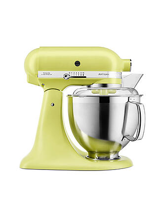 KITCHENAID | Küchenmaschine Artisan 185 4,8l 300 Watt 5KSM185PSEBK (Pepple Palm) | gelb
