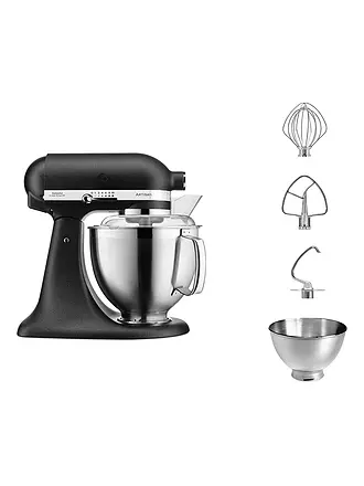 KITCHENAID | Küchenmaschine Artisan 4,8l 5KSM185PSEER Empire Rot | schwarz