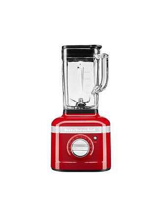 KITCHENAID | Standmixer Artisan 5KSB4026MS Medaillon Silber | rot