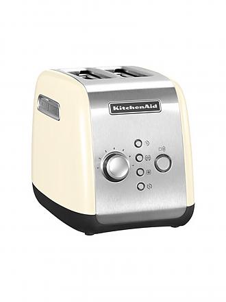 KITCHENAID | Toaster (creme) 5KMT221EAC (Creme) | silber