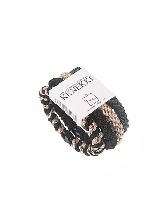 KKNEKKI | Haargummi 4er Pkg BUNDLE 40 | grau