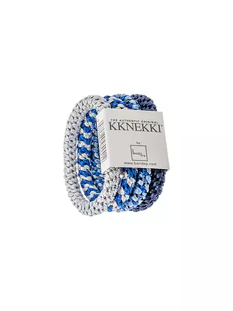 KKNEKKI | Haargummi 4er Pkg BUNDLE 45 | blau