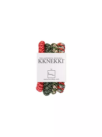 KKNEKKI | Haargummi 4er Pkg BUNDLE 45 | dunkelgrün