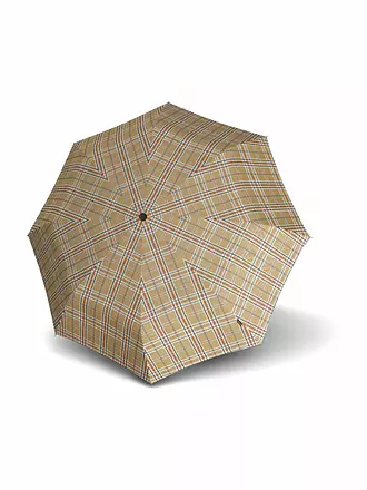 KNIRPS | Taschenschirm T200 Medium Duomatic Aqua | beige