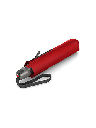 KNIRPS | Taschenschirm T200 Medium Duomatic Aqua | rot