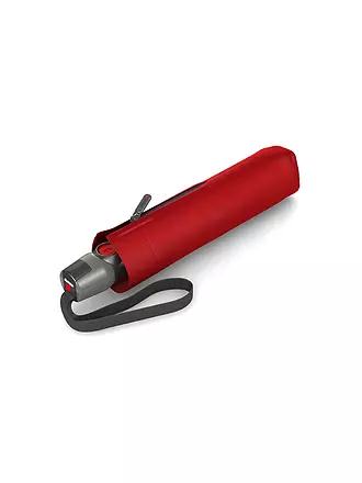 KNIRPS | Taschenschirm T200 Medium Duomatic Aqua | rot