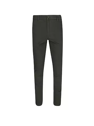 KNOWLEDGE COTTON APPAREL | Chino LUCA | dunkelgrün