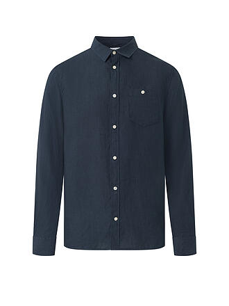 KNOWLEDGE COTTON APPAREL | Leinenhemd  Regular Fit | weiss
