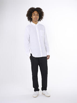 KNOWLEDGE COTTON APPAREL | Leinenhemd  Regular Fit | blau