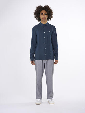 KNOWLEDGE COTTON APPAREL | Leinenhemd  Regular Fit | weiss