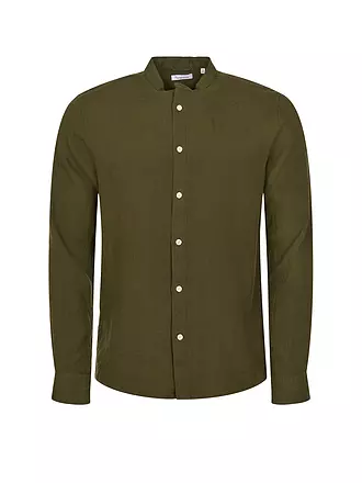 KNOWLEDGE COTTON APPAREL | Leinenhemd | grün