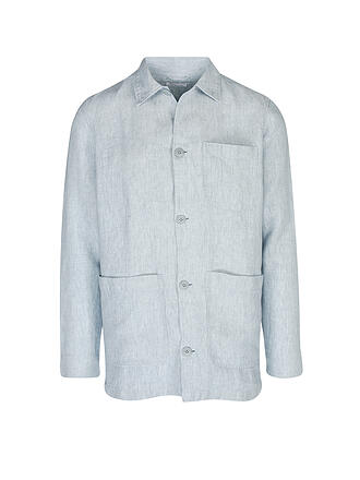 KNOWLEDGE COTTON APPAREL | Overshirt | hellblau