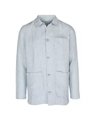 KNOWLEDGE COTTON APPAREL | Overshirt | hellblau