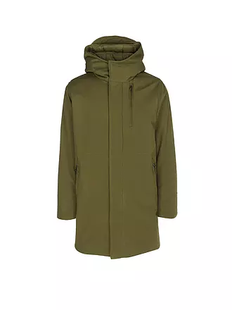 KNOWLEDGE COTTON APPAREL | Softshell Parka | schwarz