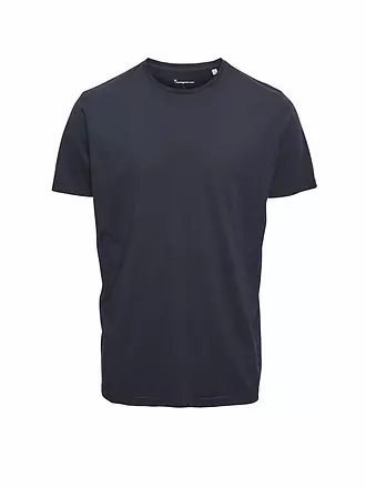 KNOWLEDGE COTTON APPAREL | T-Shirt ALDER | blau