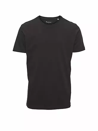 KNOWLEDGE COTTON APPAREL | T-Shirt ALDER | schwarz