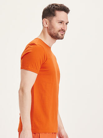 KNOWLEDGE COTTON APPAREL | T-Shirt ALDER | orange