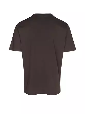 KNOWLEDGE COTTON APPAREL | T-Shirt BIG OWL | dunkelblau