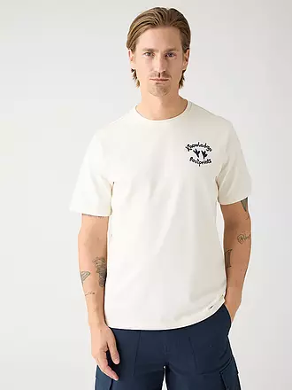 KNOWLEDGE COTTON APPAREL | T-Shirt | creme