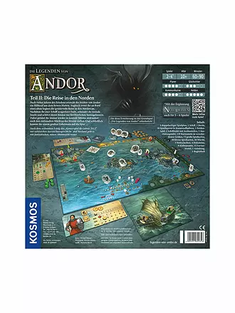 KOSMOS | Brettspiel - Die Legenden von Andor - Teil II Die Reise in den Norden - Erweiterung | keine Farbe
