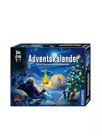 KOSMOS | Die drei Fragezeichen - Adventskalender 2023 | keine Farbe