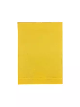 KRACHT | Geschirrtuch 50x70cm Piquet / Frottier Grau | gelb