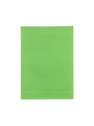 KRACHT | Geschirrtuch 50x70cm Piquet / Frottier Grau | grün