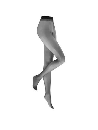 KUNERT | Feinstrumpfhose SATIN LOOK 20 (092 Platin) | schwarz