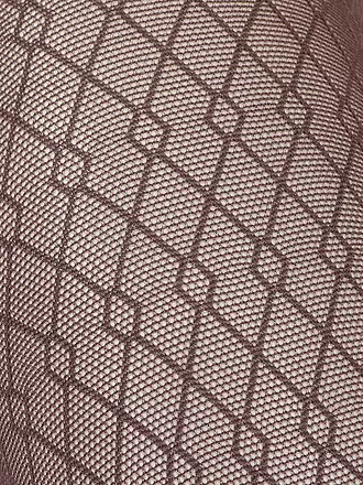 KUNERT | Modestrumpfhose DIAMOND aubergine | schwarz