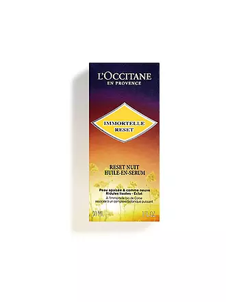 L'OCCITANE | Immortelle Overnight Reset Öl-in-Serum 30ml | keine Farbe