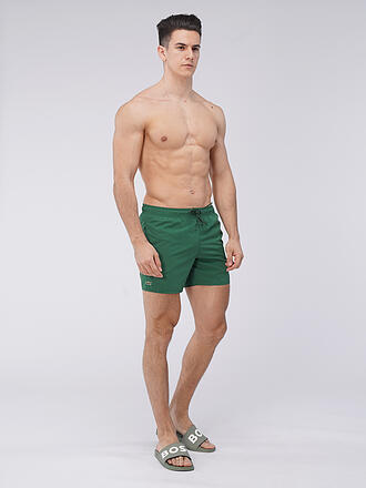 LACOSTE | Badeshorts | grün