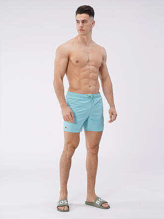 LACOSTE | Badeshorts | grün