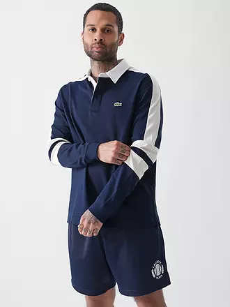 LACOSTE | Rugby Shirt | dunkelblau