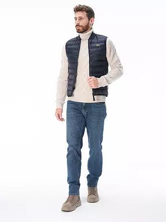 LACOSTE | Steppgilet | blau