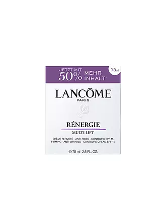 LANCÔME | Gesichtscreme -  Rénergie Multi-Lift mit Pop-Up 75ml | keine Farbe