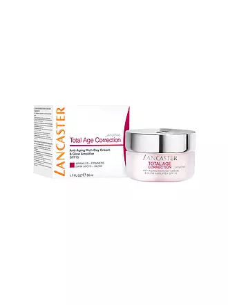 LANCASTER | Total Age Correction Anti-Aging Rich Day Cream SPF15 50ml | keine Farbe