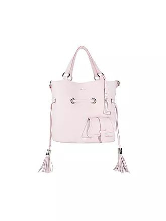 LANCEL | Ledertasche - Bucket Bag PREMIER FLIRT DE LANCEL Medium | rosa