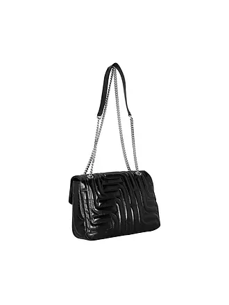 LANCEL | Ledertasche - Mini Bag MIDI-MINUIT | schwarz