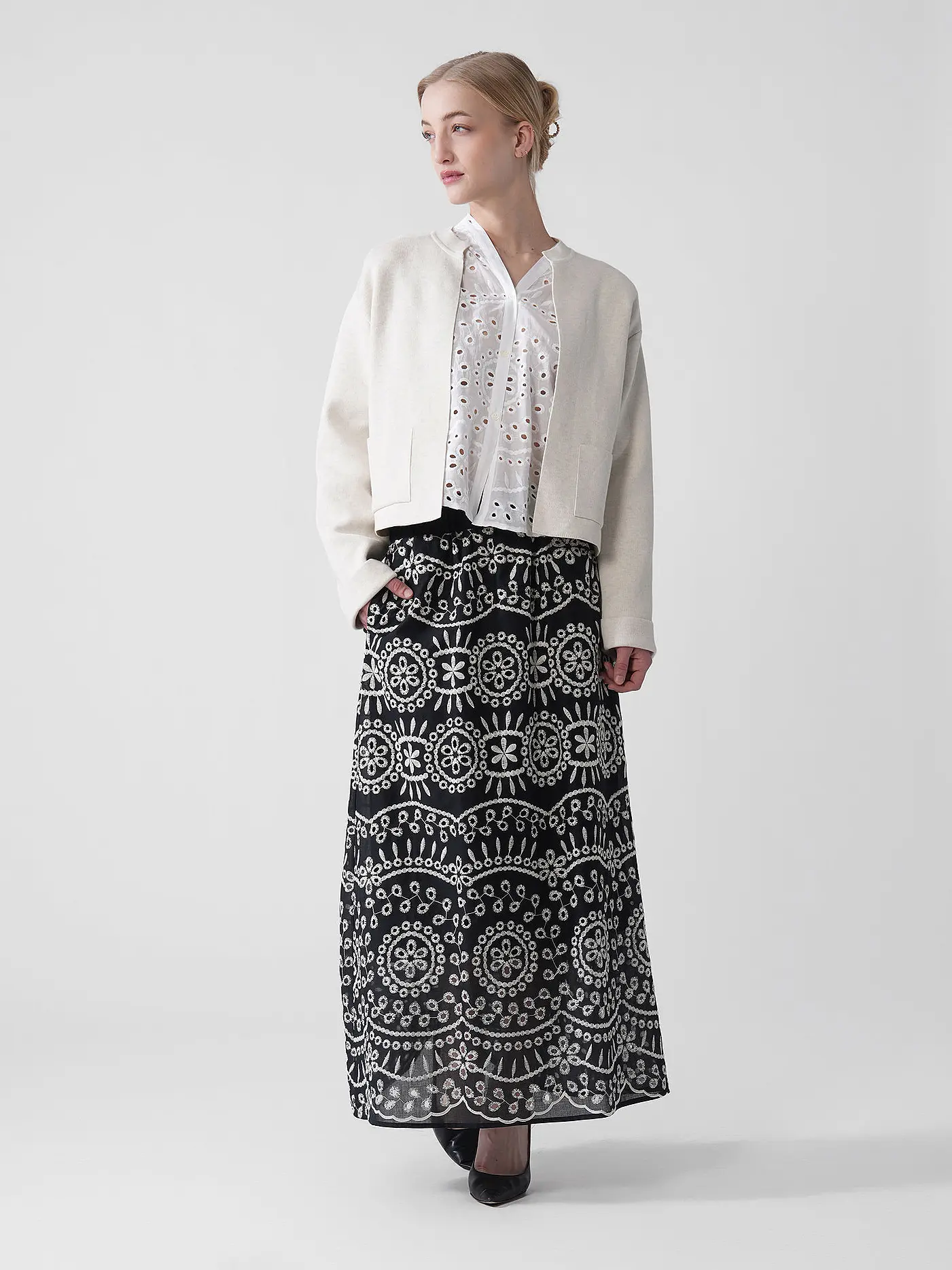 LANIUS | Bluse | creme
