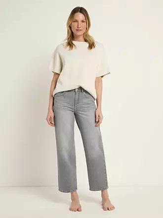 LANIUS | Jeans Mom Fit 7/8 | hellgrau