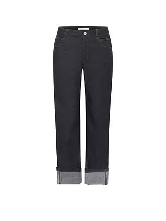 LANIUS | Jeans Straight Fit 7/8 | dunkelblau
