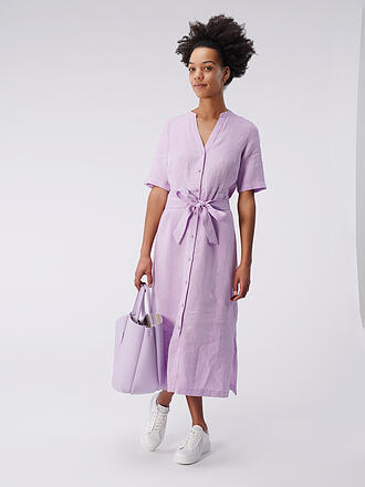 LANIUS | Leinenkleid | lila